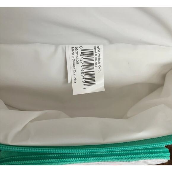 Vintage Igloo Retro Collection Stay Cool 90’s Teal /Pink Cooler Fanny Pack NWT - Picture 14 of 15